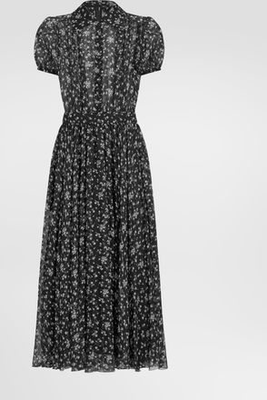 Dolce & Gabbana Floral-print Chiffon Dress - Woman Dresses Multicolor 42