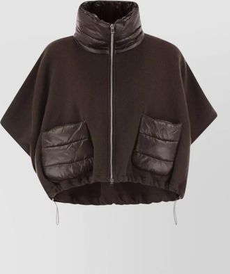 Herno cashmere down padded short coat