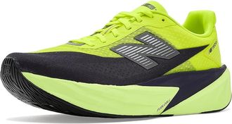 New Balance FuelCell Rebel v5 Mens Running Shoes Alkaline Green/Boysenberry : 10.5 D - Medium, Textile