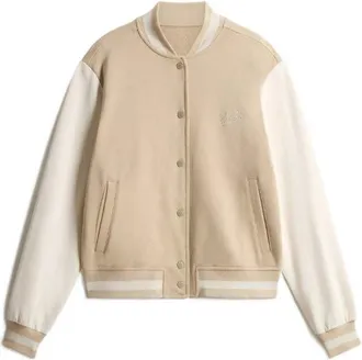 Woolrich Two-Tone Woorlich Jacket With Ribbed Collar