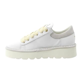 Panchic Dames, Schoenen, Wit, Maat: 38 EU Leer
