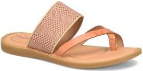 B&oslash;rn Maree Slide Sandal in Orange Combo at Nordstrom Rack, Size 10