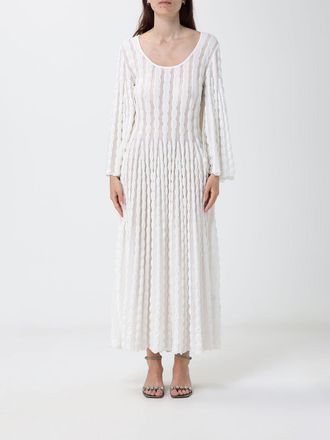 Antonino Valenti Abito midi in maglia di cotone a maniche lunghe