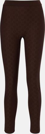 Gucci GG jersey jacquard leggings