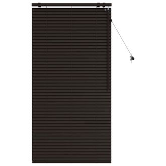 vidaXL Persiana Veneciana Marr&oacute;n Oscuro 80 X 160 Cm 35 Mm Vidaxl