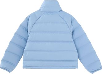 adidas (WMNS) adidas W Helionic Rlx Solid Color Large High Collar Down Jacket Sky Blue GQ7118