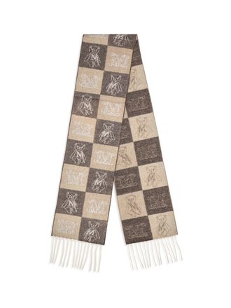 Max Mara Womens Cashmere Fringed Scarf Cammello Kashmir-Capra Hircus Kashmir/capra Scarfs