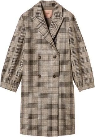 Twinset Single-Breasted Coats - Dames - Mantel - Veelkleurig - S - Jassen