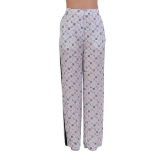 Karl Lagerfeld Broeken, Dames, Veelkleurig, M, Tetris Printed Pants