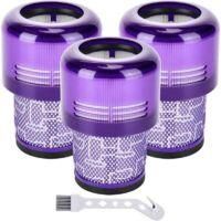 OEM Filtros De Repuesto - Paquete De 3 Para Aspiradora Dyson V11 Absolute Extra Pro Animal Torque Drive V15 Detect - Crezuo