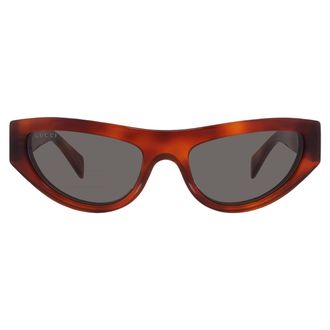 Gucci Grey Cat Eye Ladies Sunglasses GG1919S 004 55