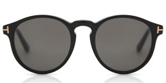 Tom Ford FT0591 IAN-02 01A Mens Sunglasses Black Size 51