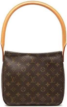 Louis Vuitton Pre-owned Looping MM - Dames - Vintage Schoudertas - Bruin - ONE Size - Leer - Vintage