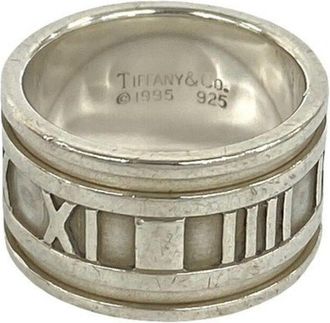 Tiffany & Co. Silver Silver 925 Band Ring (Pre-Owned)