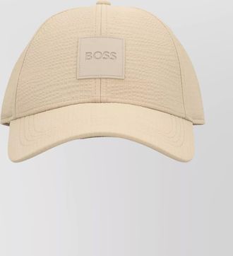 HUGO BOSS logo baseball cap