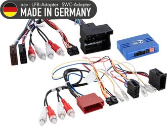 OEM Adaptador De Volante Para Amplificador Audi Seat Exeo Iso/quadlock Rca