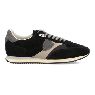 Philippe Model Blville Running - Heren - Schoenen - Zwart - Maat: 40 EU Katoen