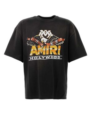 Amiri Black Crew Neck T-Shirt