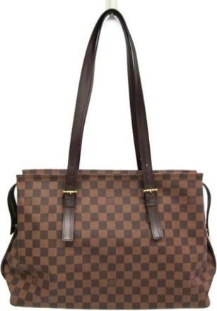 Louis Vuitton Pre-owned Fabric louis-vuitton-bags - Dames - Vintage Schoudertas - Bruin - ONE Size - Vintage