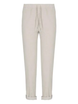 PANICALE Broek met toelopende pijpen - Beige