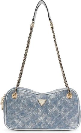 Guess Shoulder Bags, female, Blue, Size: ONE SIZE Cerelia Shoulder Sat