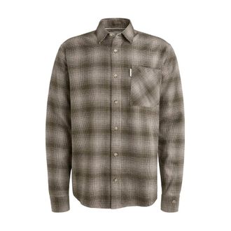 Cast Iron Heren, Overhemden, Bruin, Maat: 2XL