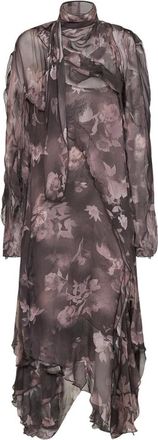 Diesel Jurken - Dames - Casual kleedjes - Bruin - S - Kleedjes
