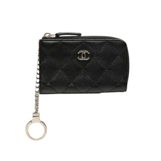 Chanel Pre-owned Bags, female, Black, Size: ONE SIZE Pre-owned Quilted Coin Pouch