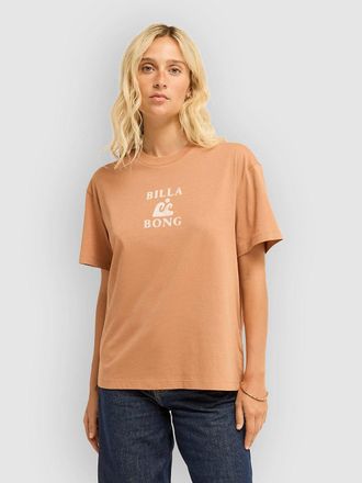 Billabong Surfing In Town T-Shirt braun