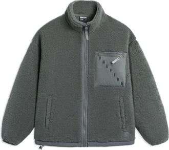 Li-Ning BadFive Logo Polar Fleece Jacket Grey AFDSA67-5