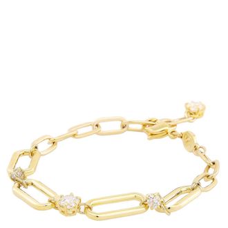 Swarovski Constella Bracelet - White, Gold-Tone Plated