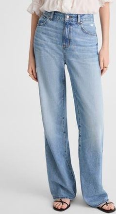 Madewell The Perfect Vintage Wide Leg Jeans in Northridge Wash at Nordstrom Rack, Size 23