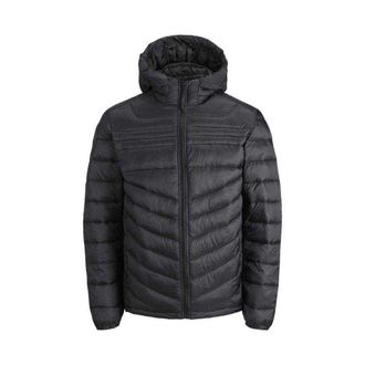Jack & Jones Jack And Jones Gewatteerde jas met capuchon voor heren (Zwart)