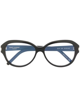 Saint Laurent Eyewear Bril met vierkant montuur - Zwart
