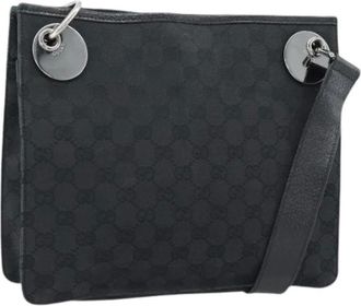 Gucci Borsa a tracolla in tela GG Pre-owned - - Pre-owned - Donna - Nero - ONE SIZE