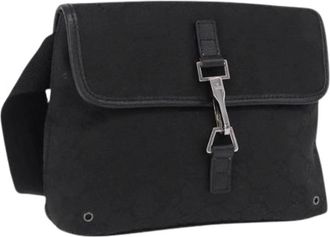 Gucci Pre-owned Vintage Heuptas - Dames - Vintage Schoudertas - Zwart - ONE Size - Vintage