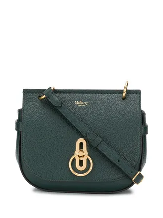 Mulberry Amberley logo crossbody bag - Green