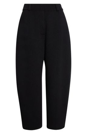 Lisa Yang Wrenda Cashmere Barrel Leg Sweater Pants in Black at Nordstrom, Size 0