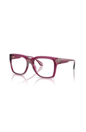 Michael Kors 53mm Square optical glasses in Pink at Nordstrom
