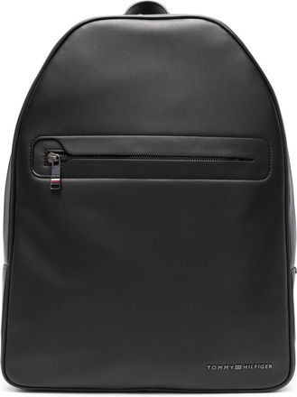 Tommy Hilfiger small Modern Dome backpack - men - Polyurethane/Fabric - OS - Black
