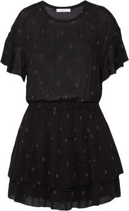 Iro Naelle printed gauze dress Size S