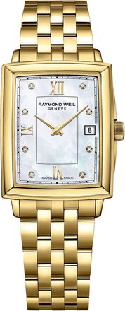 Raymond Weil Toccata Womens Gold Watch 5925-P-00995 Stainless Steel - One Size