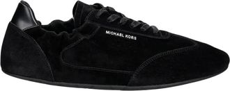 Michael Kors Archer Su&egrave;de Sneaker - Heren - Sneakers - Zwart - 40 EU - Su&egrave;de - Schoenen