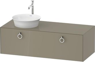 Duravit Duravit - Tulip Blanco, Mueble De Ba&ntilde;o Colgado En La Pared, Ancho