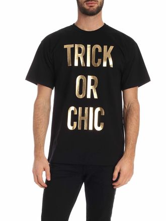 Moschino Trick Or Chic T-shirt in black