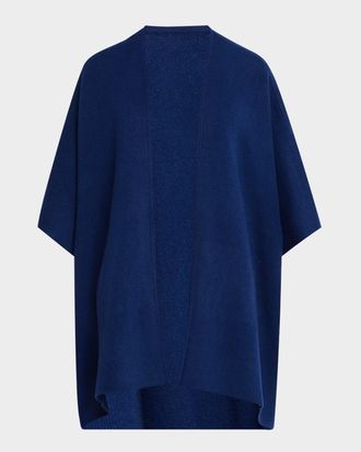 Sofiacashmere Cashmere Double Knit Cape