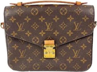 Louis Vuitton Pre-owned Pochette M&eacute;tis Handtas - Dames - Vintage Handtas - Bruin - ONE Size - Vintage