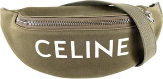 Celine Khaki Canvas Fanny Pack (Pre-Owned)