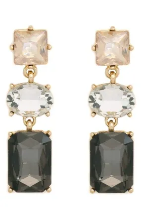 Petit Moments Allie Drop Earrings in Smoke at Nordstrom
