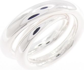 Herm&egrave;s Silver 925 Band Ring (Pre-Owned)